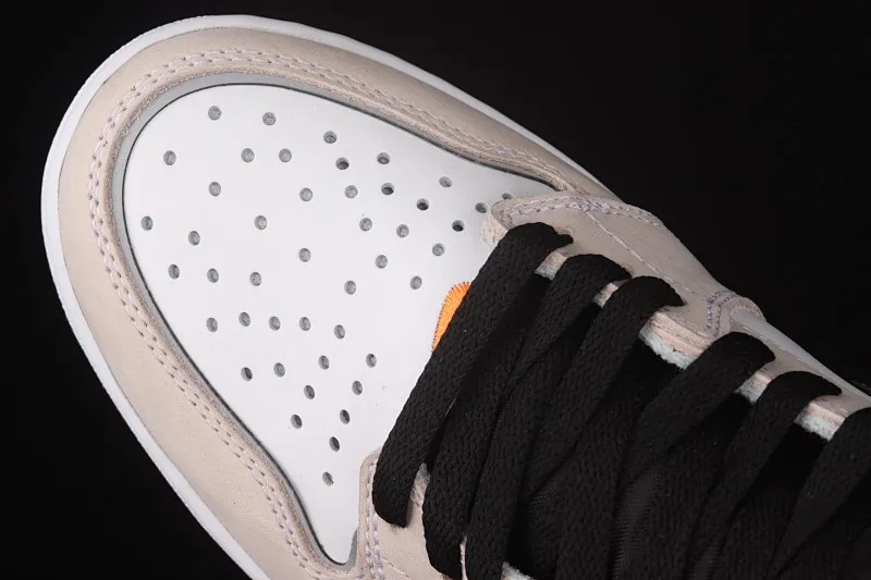 All categories Air Jordan Jordan series basketball shoes Air Jordan 1 High Pure original version Air Jordan 1 High OG Pro "Total Orange" AJ1 Joe 13M blue and white stitching high-top basketball shoes DC6515-100